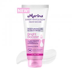Marina Expert White & Glow Moisturizing Gel for Face and Body Bright Booster 170ml