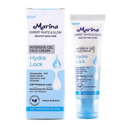 Marina Expert White & Glow Intensive Gel Face Cream Hydra Lock 20ml
