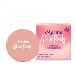 Marina Glow Ready Powder Highlighter Starlight 3.8gr