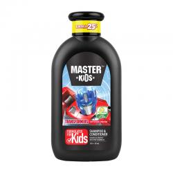 Master Kids Shampoo and Conditioner Transformer Optimus Prime Botol 150ml