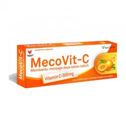 MecoVit-C 500mg (3 Catch Cover @10 Kaplet)