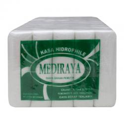 Mediraya Kasa Hidrophile 4 Yard x 10cm (10 Bungkus @5 Rol)