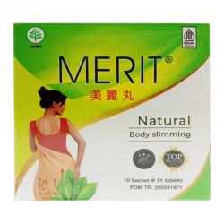 Merit Natural Body Slimming (10 Sachet @ 21 Tablets)