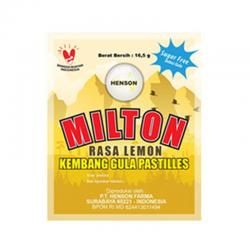 Milton Sugar Free Box Lemon (12 Sachet @16.5gr)