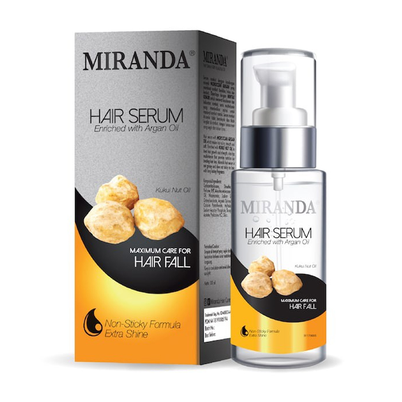 Jual Miranda Hair Serum Kukui Nut 100ml - Gogobli