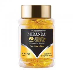 Miranda Hair Vitamin Jar Kukui Nut 30 capsules @1ml