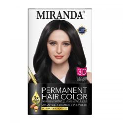 Miranda Hair Color Premium Natural Black 2.0 (MC-1) 60ml