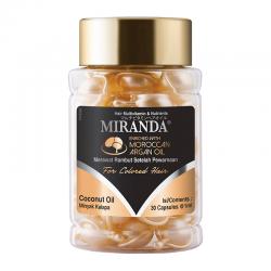 Miranda Hair Vitamin Jar Coconut Oil 30 capsules @1ml