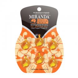 Miranda Hair Vitamin Blister Frangipani Oil 6 capsules @1ml