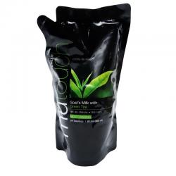 Mutouch Goat Milk Shower Cream Green Tea Refill 800ml