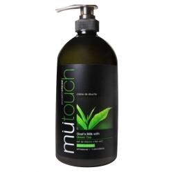 Mutouch Goat Milk Shower Cream Green Tea Pump Botol 1000ml