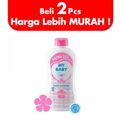 My Baby Powder Nourish and Smooth 225gr + Extra 56gr (BELI 2pcs LEBIH MURAH)