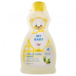 My Baby Hair and Body Wash Aloe Vera and Avocado 200ml (ED: Agust 23)