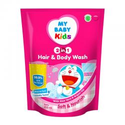 My Baby Kids Hair and Body Wash Soft and Nourish Refill 200ml