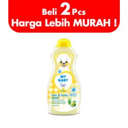 My Baby Hair and Body Wash Aloe Vera and Avocado 200ml (BELI 2pcs LEBIH MURAH)
