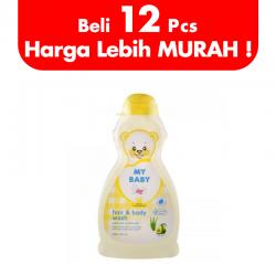 My Baby Hair and Body Wash Aloe Vera and Avocado 200ml (BELI 12pcs LEBIH MURAH)