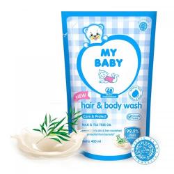 My Baby Hair and Body Wash Care and Protect Refill 375ml