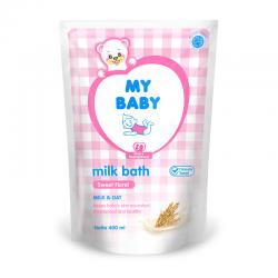 My Baby Milk Bath Sweet Floral 400ml Refill (ED: Jun 23)