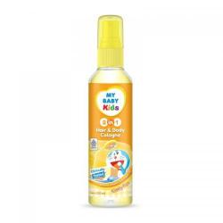 My Baby Kids 2in1 Hair and Body Cologne Lively Fun 100ml (BELI 12 Pcs LEBIH MURAH)