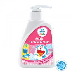 My Baby Kids Hair and Body Wash Soft and Nourish Pump 200ml