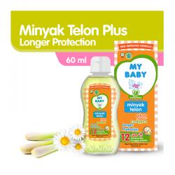 My Baby Minyak Telon Plus Longer Protection (12 Jam) 60ml