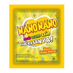 Nano-Nano Rasa Rujak Nanas 12.5gr (5 Butir @ 2.5gr)