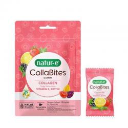 Natur-E CollaBites Pouch Gummy Collagen with Vitamin E & Biotin 50gr