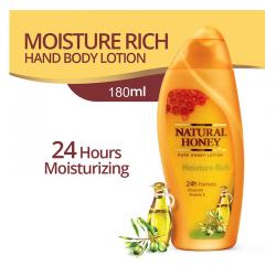 Natural Honey Hand and Body Lotion Moisture Rich 180ml