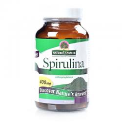 Natures Answer Spirulina 400mg 90 vegan capsules