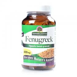 Natures Answer Fenugreek Seed Nature 600mg 90 vegan capsules