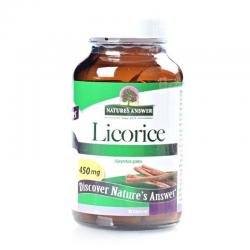 Natures Answer Licorice Root 450mg 90 vegan capsules