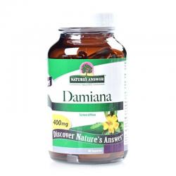 Natures Answer Damiana Leaves 400mg 90 vegan capsules