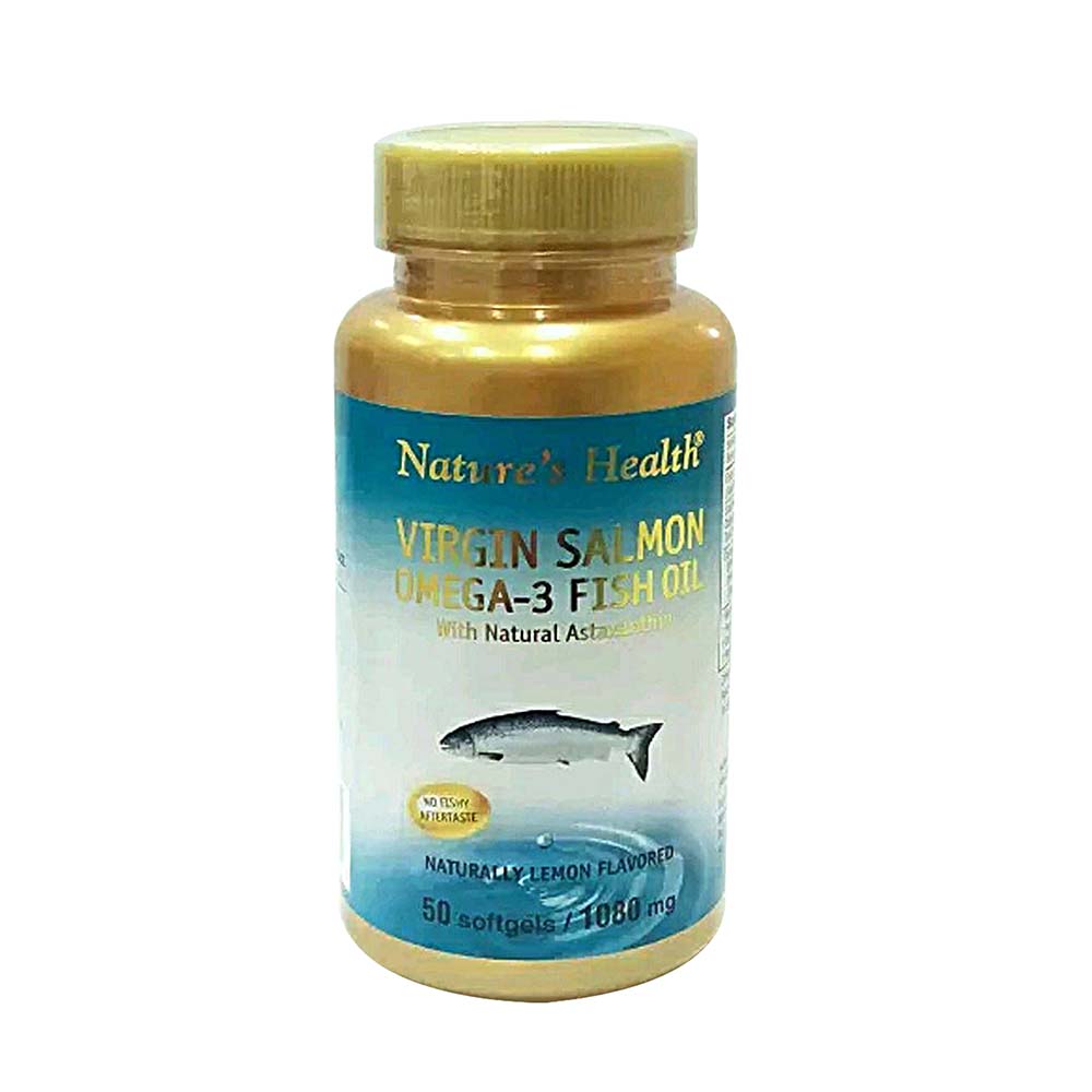 Jual Natures Health Virgin Salmon Omega 50 Softgels Gogobli