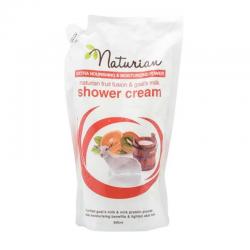 Naturian Shower Cream Fruit Fussion Refill Pack 900ml