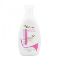 Naturian Hand and Body Lotion Natural Goat Milk and Bengkoang 250ml