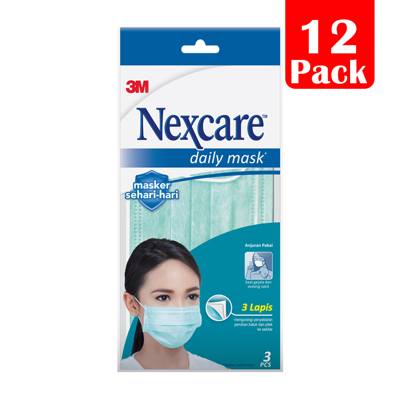 nexcare earloop daily mask