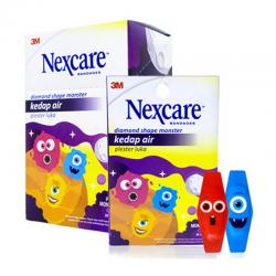 Nexcare Waterproof Bandages Diamond Shape Monster (12 Packs)