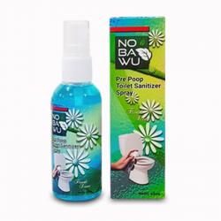Nobawu Pre Poop Toilet Sanitizer Spray Floral Scent 60ml