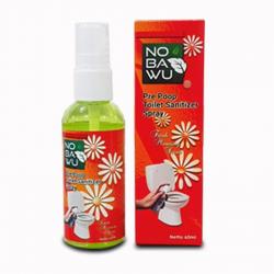 Nobawu Pre Poop Toilet Sanitizer Spray Fresh Morning Scent 60ml
