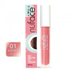 Nuface Nu Matte Lip Cream 01. Everly Pink 4gr