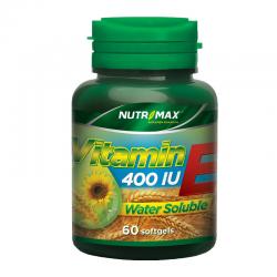 Nutrimax Vitamin E 400 IU Water Soluble 60 softgels