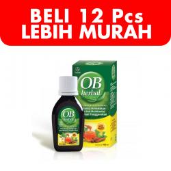 OB Herbal 100ml (BELI 12 pcs LEBIH MURAH)
