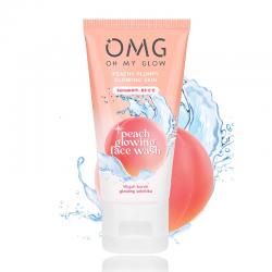 OMG Oh My Glow Peach Glowing Face Wash 50gr