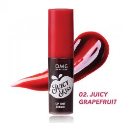 OMG Oh My Glam Juicy Kiss Lip Tint Serum 02 Juicy Grapefruit