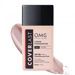 OMG Oh My Glam Coverlast Liquid Foundation 13 C Ivory 25ml