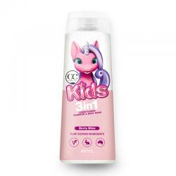 Organic Care Kids 3in1 Conditioning Shampoo and Body Wash Berry Bliss 400ml