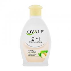 Ovale 2in1 Facial Lotion Intense Glow Whitening Yambean Extract With Aloe Vera 200ml