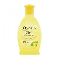 Ovale 2in1 Facial Lotion Deep Control Lemon Extract With Aloe Vera 100ml