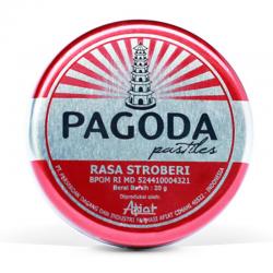 Pagoda Pastiles Stroberi 20gr