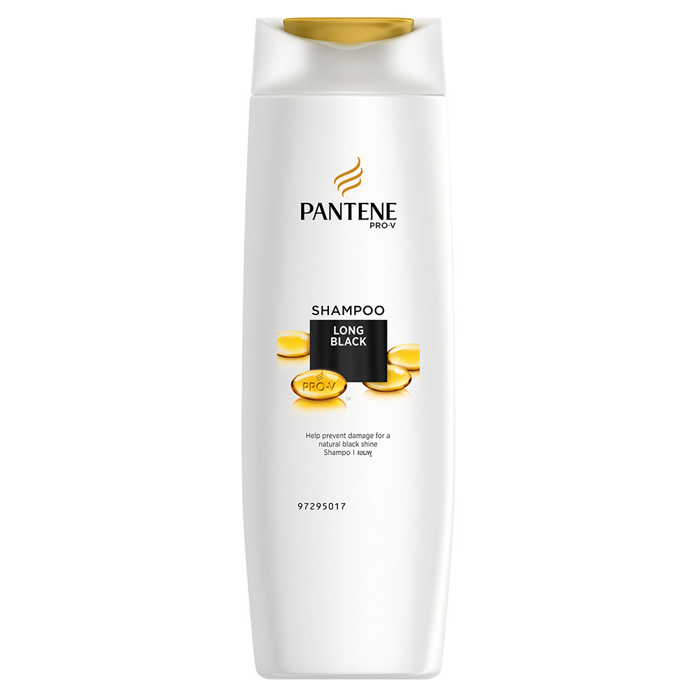 Pantene Shampoo Long Black 160ml Gogobli